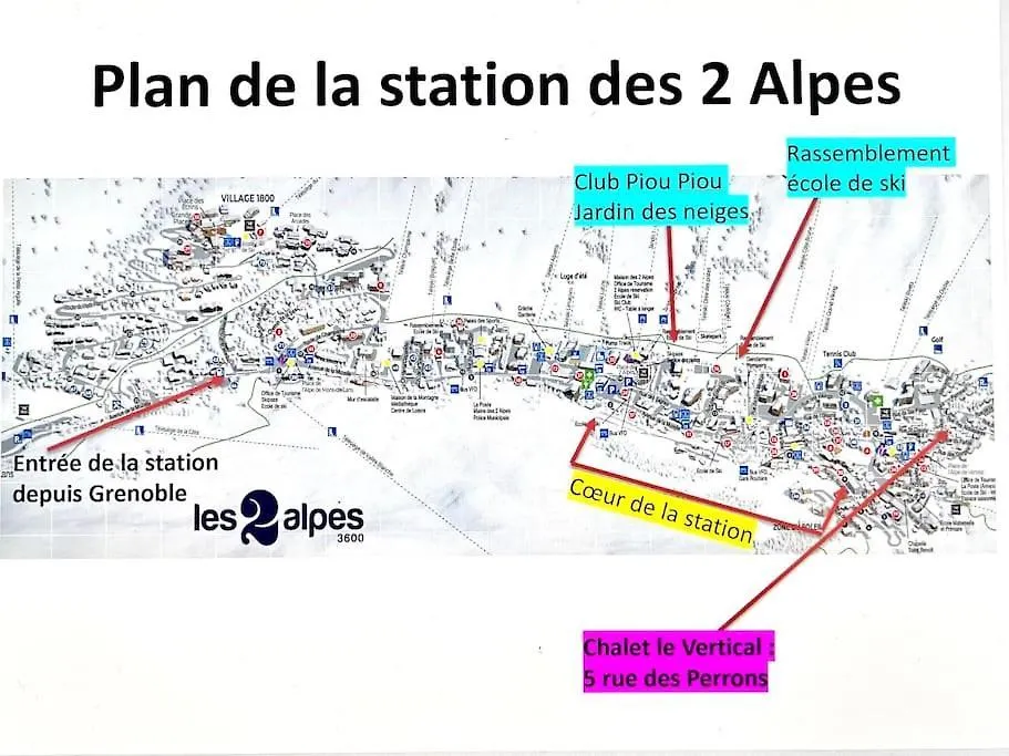 Chalet Le Vertical - Chalet5*, Sauna, Jacuzzi, Billard, Balneo, Massage, Pistes A 150 M Villa Les Deux Alpes 0*,